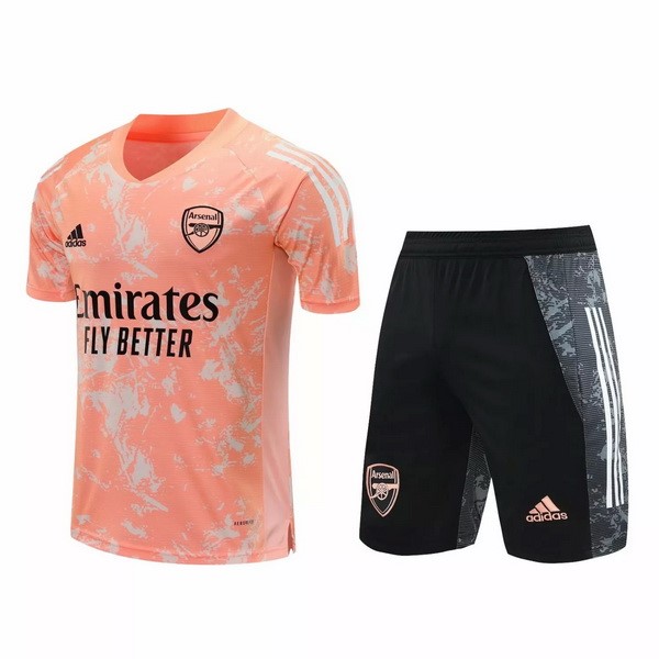 Trainingsshirt Arsenal Komplett Set 2020-21 Pink